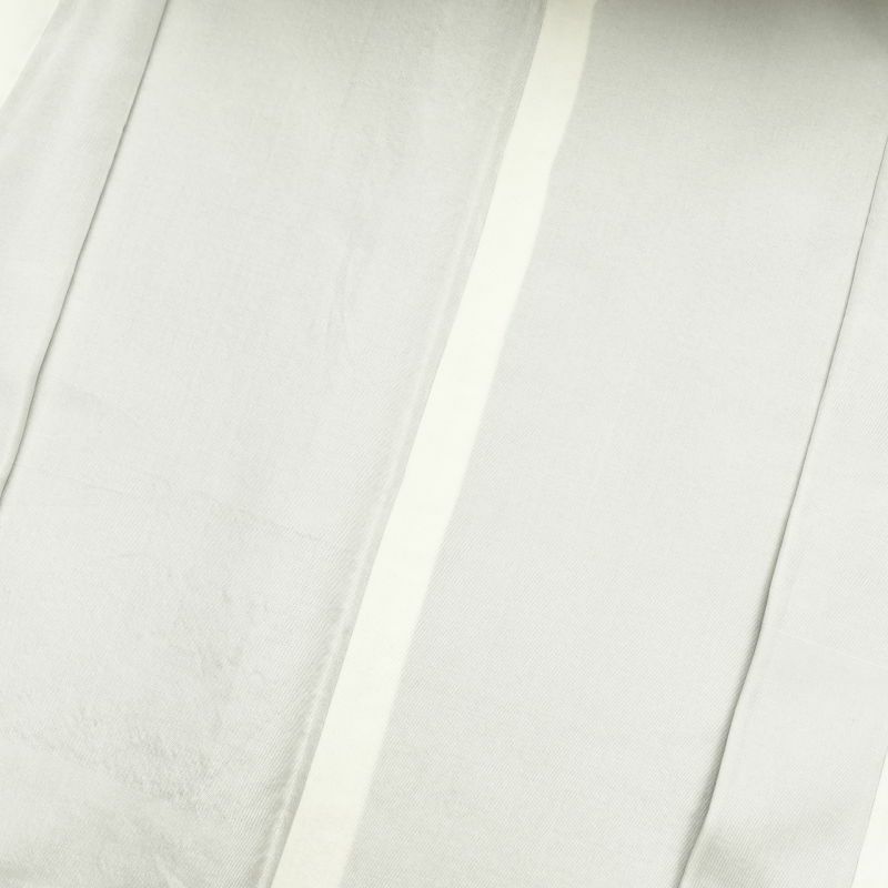 小紋 美品 紬地 正絹 幾何学柄・抽象柄 袷仕立て 紫・藤色_画像25