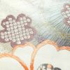 袋帯 六通柄 振袖用 正絹 花柄 桜 金糸 銀糸 グレー_画像7