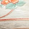 名古屋帯 刺繍 太鼓柄 良品 正絹 花柄 名古屋仕立て 多色使い_画像7