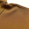 色留袖 縮緬 一つ紋付き 正絹 共八掛 金駒刺繍 箔 風景柄 袷仕立て 茶_画像23