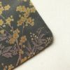 小紋 縮緬 正絹 金彩 花柄 袷仕立て 緑・うぐいす色_画像19
