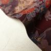 小紋 縮緬 正絹 箔 古典柄 袷仕立て 紫・藤色_画像12