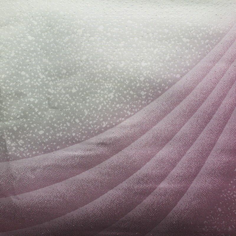 袋帯 太鼓柄 フォーマル用 正絹 幾何学柄・抽象柄 グレー_画像2