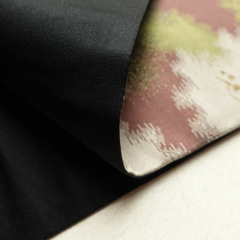 袋帯 六通柄 フォーマル用 正絹 古典柄 緑・うぐいす色_画像13