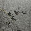 訪問着 正絹 箔 着物 木の葉・植物柄 袷仕立て グレー_画像16