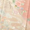 訪問着 良品 しつけ糸付き 正絹 古典柄 袷仕立て ピンク_画像6