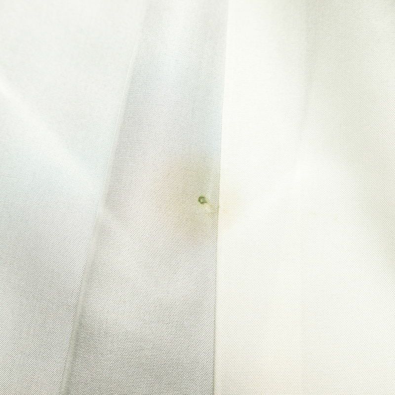 大島紬 証紙あり しつけ糸付き 正絹 幾何学柄・抽象柄 袷仕立て 青・紺_画像22