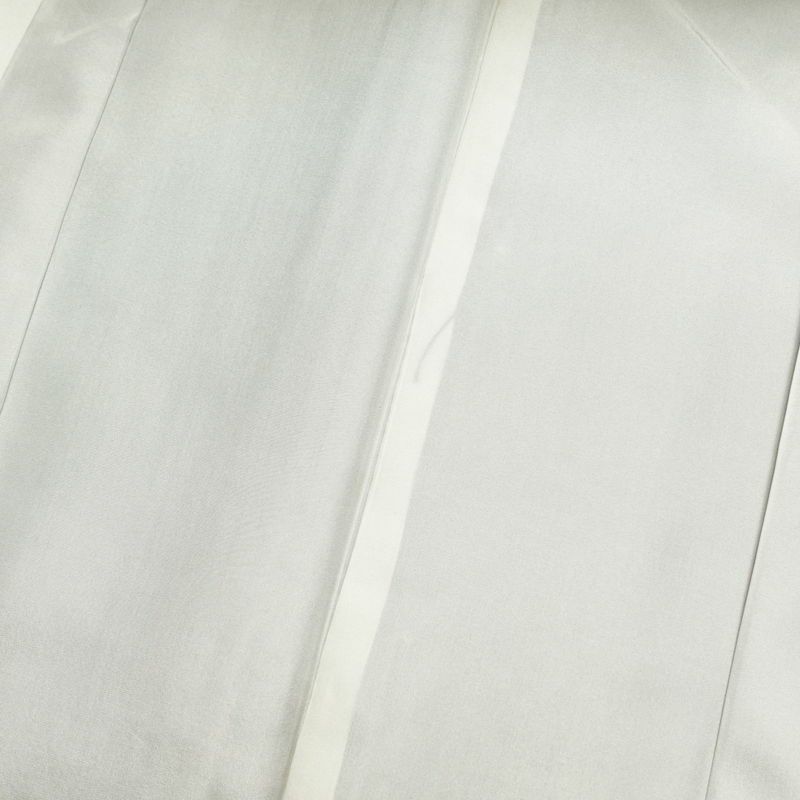 大島紬 証紙あり しつけ糸付き 正絹 幾何学柄・抽象柄 袷仕立て 青・紺_画像23