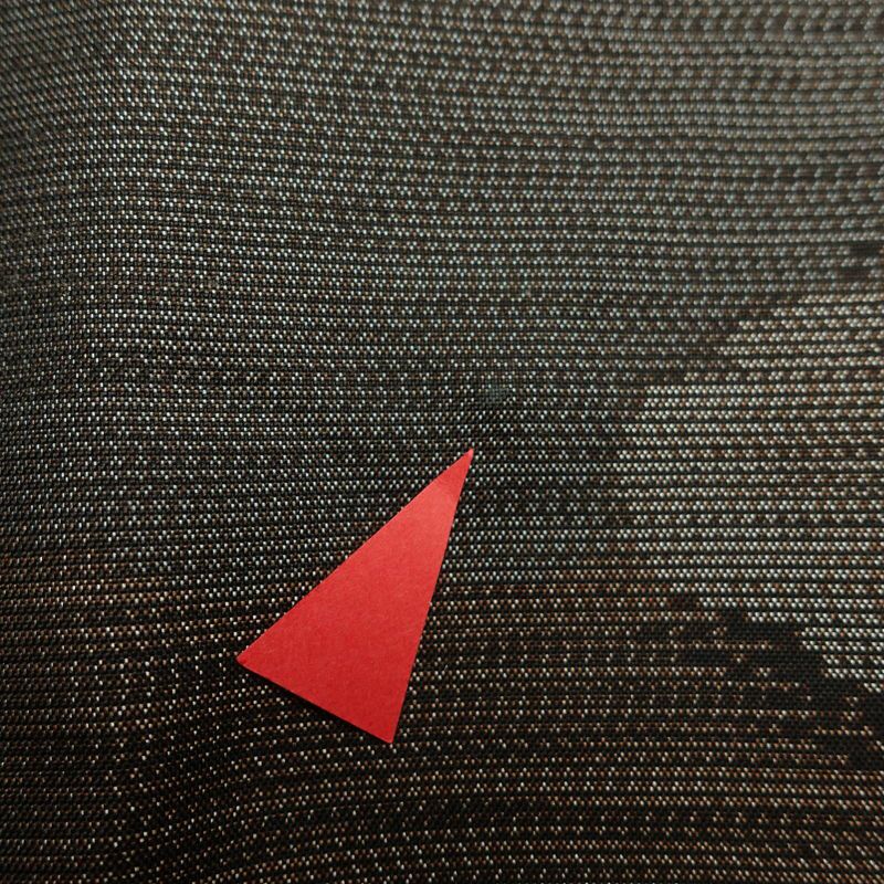 紬 正絹 雲柄 紬着物 つむぎ 袷仕立て 紫・藤色_画像31