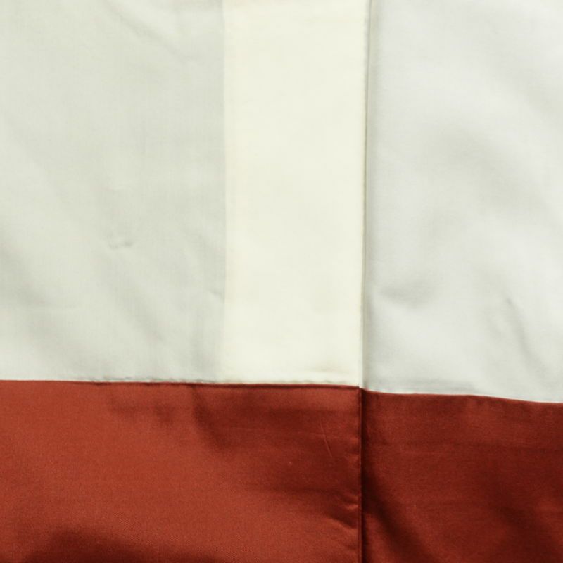 紬 正絹 雲柄 紬着物 つむぎ 袷仕立て 紫・藤色_画像34