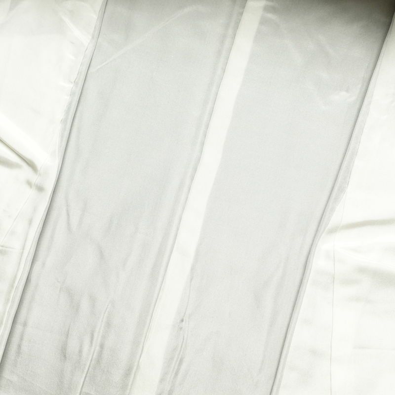 大島紬 証紙なし 本場大島 正絹 花柄 袷仕立て 青・紺_画像26