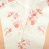 長襦袢 正絹 花柄 刺繍半衿付き 袷仕立て ピンク_画像25