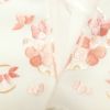 長襦袢 正絹 花柄 刺繍半衿付き 袷仕立て ピンク_画像26