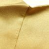 付け下げ 美品 正絹 箔 金彩 刺繍 古典柄 袷仕立て 黄・黄土色_画像28