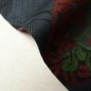 大島紬 証紙なし 正絹 古典柄 袷仕立て 青・紺_画像13