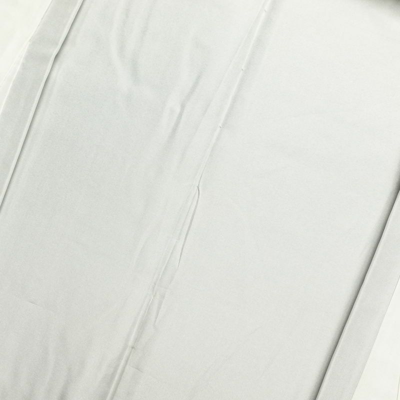 紬 良品 正絹 紬着物 花柄 つむぎ 袷仕立て 青・紺_画像24