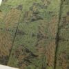 大島紬 証紙あり 正絹 花柄 袷仕立て 緑・うぐいす色_画像4