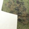 大島紬 証紙あり 正絹 花柄 袷仕立て 緑・うぐいす色_画像13
