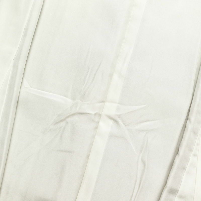 付け下げ 良品 天目染 共八掛 正絹 刺繍 金彩 花柄 袷仕立て 緑・うぐいす色_画像28