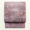 袋帯 全通柄 良品 フォーマル用 正絹 幾何学柄・抽象柄 紫・藤色_画像1