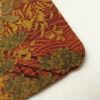 小紋 良品 正絹 木の葉・植物柄 袷仕立て 赤・朱_画像18