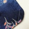 小紋 美品 しつけ糸付き 正絹 古典柄 袷仕立て 青・紺_画像18