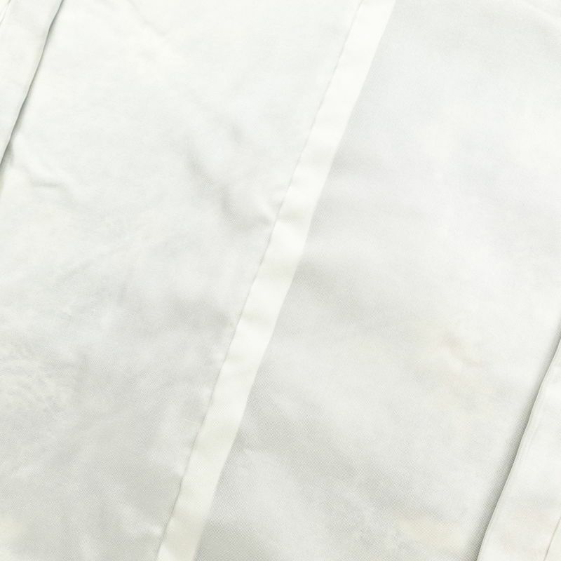 小紋 美品 しつけ糸付き 正絹 古典柄 袷仕立て 青・紺_画像24