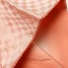 色無地 美品 しつけ糸付き 一つ紋付き 正絹 チェック・格子柄 袷仕立て ピンク_画像17