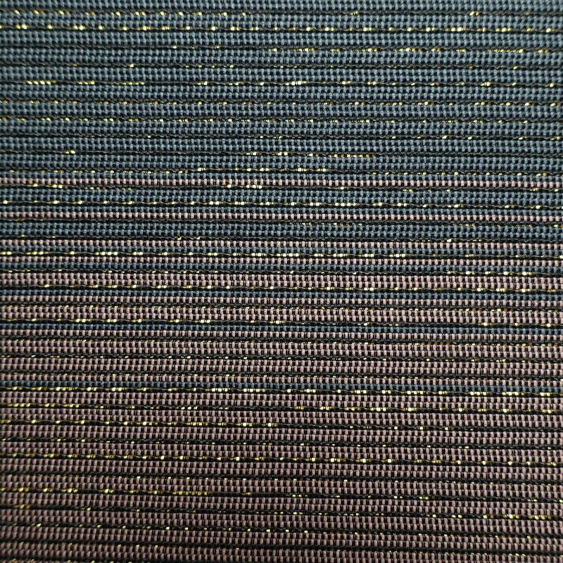 袋帯 全通柄 フォーマル用 正絹 縞柄・線柄 多色使い_画像5