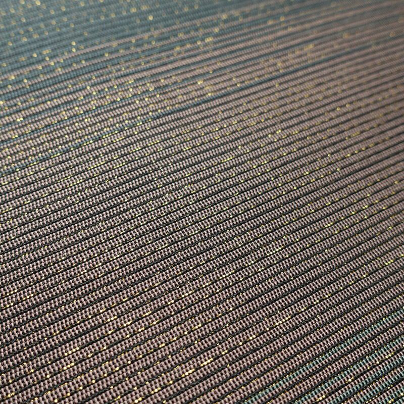 袋帯 全通柄 フォーマル用 正絹 縞柄・線柄 多色使い_画像6