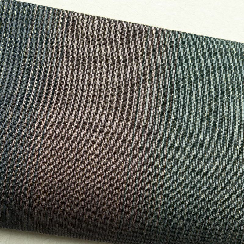 袋帯 全通柄 フォーマル用 正絹 縞柄・線柄 多色使い_画像18