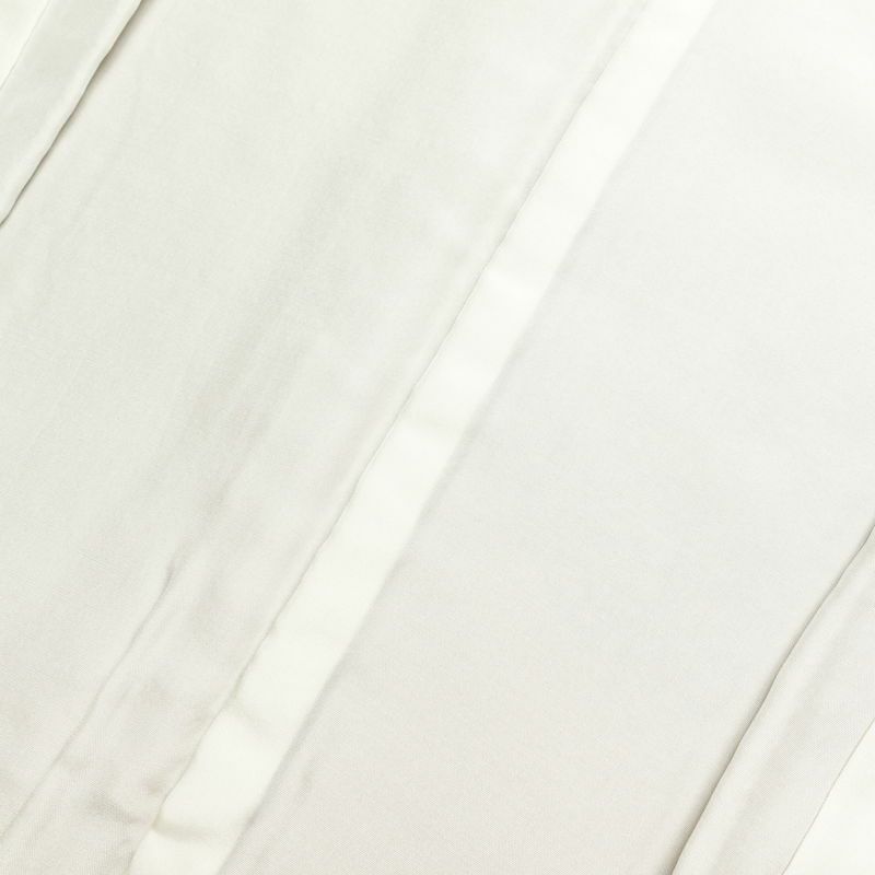 小紋 落款入り 細合俊男 縮緬 正絹 古典柄 身丈154.5cm 裄丈67.5cm 袷仕立て 緑・うぐいす色_画像27