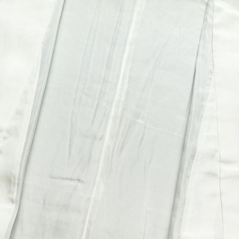 小紋 良品 正絹 幾何学柄・抽象柄 袷仕立て 身丈161cm 裄丈66cm 黄・黄土色_画像26