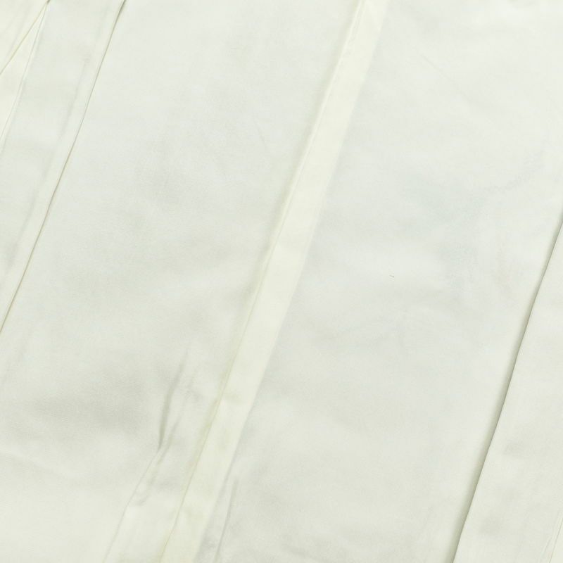 紬 良品 しつけ糸付き 小紋柄 正絹 人物・動物柄 身丈161cm 裄丈66cm 袷仕立て グレー_画像25