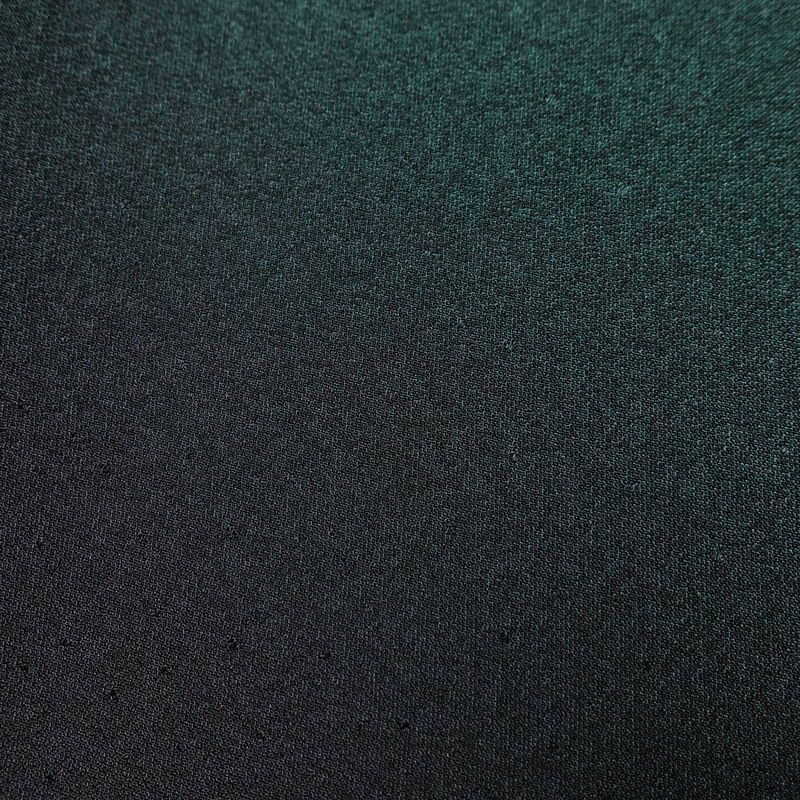 付け下げ 美品 しつけ糸付き 正絹 箔 身丈161.5cm 裄丈69cm 附下 袷仕立て ぼかし 緑・うぐいす色_画像14