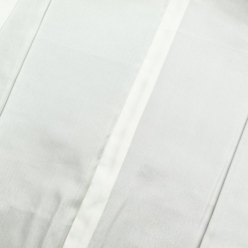 小紋 紬生地 正絹 紬地 流水・波柄 袷仕立て 身丈159.5cm 裄丈67.5cm ぼかし 紫・藤色_画像25