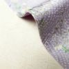 小紋 正絹 着物 花柄 袷仕立て 紫・藤色 身丈153.5cm 裄丈64cm_画像13
