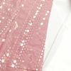 小紋 良品 絞り 正絹 着物 古典柄 袷仕立て 身丈155.5cm 裄丈64cm ピンク_画像22