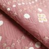 小紋 良品 絞り 正絹 着物 古典柄 袷仕立て 身丈155.5cm 裄丈64cm ピンク_画像25