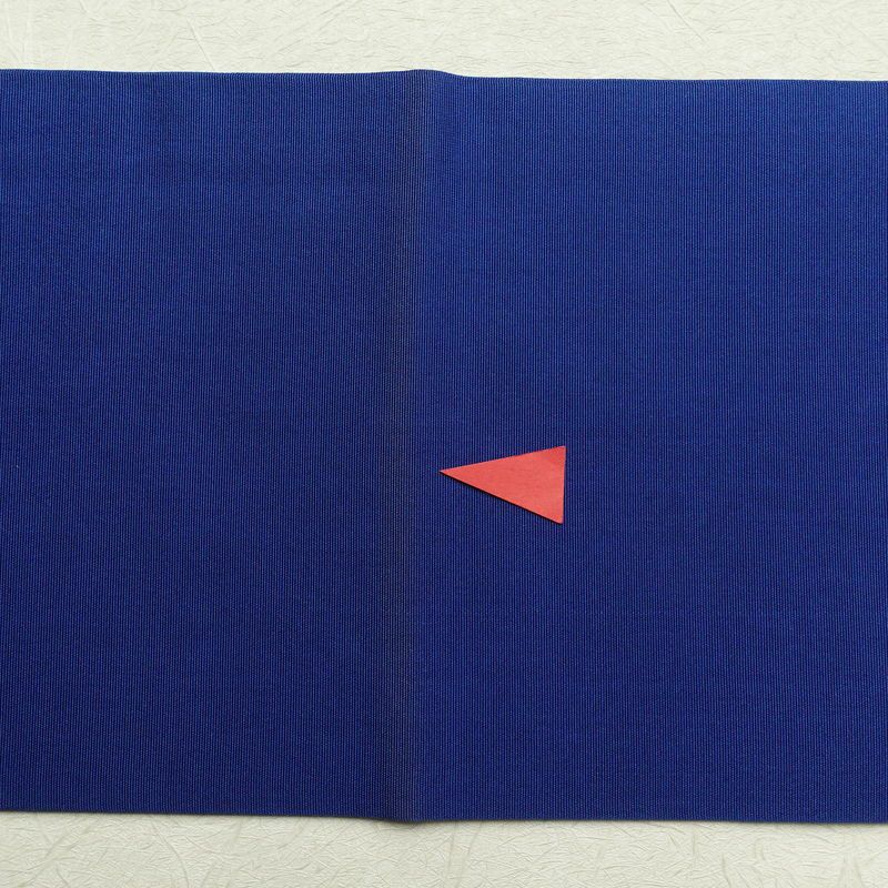 名古屋帯 塩瀬 太鼓柄 正絹 花柄 名古屋仕立て 青・紺_画像22