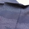 小紋 染乃座 玄才 落款入り 良品 正絹 身丈159.5cm 裄丈67.5cm 花柄 袷仕立て 青・紺_画像21
