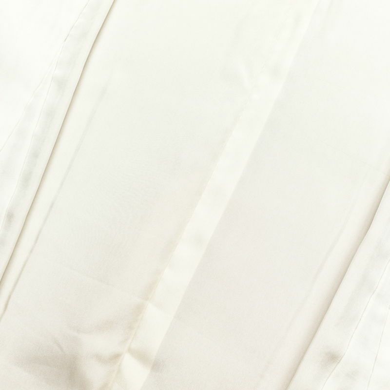 小紋 鮫小紋 縮緬 正絹 古典柄 袷仕立て 身丈162.5cm 裄丈64cm 黄・黄土色_画像27