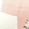 訪問着 縮緬 正絹 花柄 袷仕立て さが美 身丈166cm 裄丈66.5cm ピンク_画像14