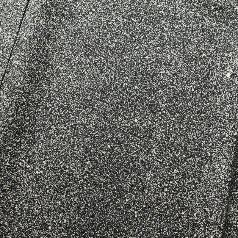 小紋 落款入り しつけ糸付き 縮緬 正絹 身丈167cm 裄丈63cm その他の柄 袷仕立て グレー_画像6