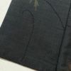 紬 正絹 木の葉・植物柄 紬着物 袷仕立て 身丈155cm 裄丈65cm 青・紺_画像10