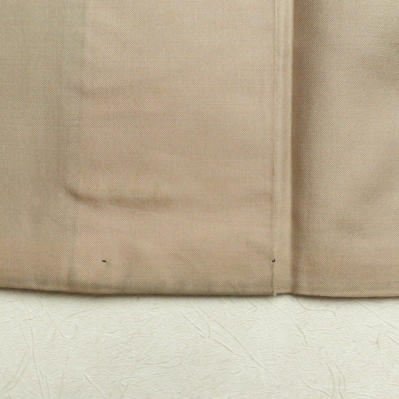 紬 正絹 木の葉・植物柄 紬着物 袷仕立て 身丈155cm 裄丈65cm 青・紺_画像33