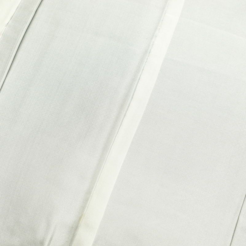 紬 正絹 紬着物 花柄 袷仕立て つむぎ 身丈155.5cm 裄丈63cm 青・紺_画像28
