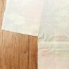 大島紬 良品 証紙あり しつけ糸付き 正絹 身丈161.5cm 裄丈65.5cm 木の葉・植物柄 袷仕立て クリーム_画像14