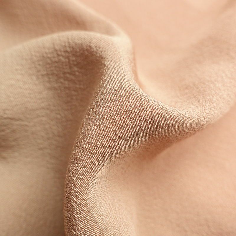 付け下げ 良品 スワトウ刺繍 しつけ糸付き 身丈152.5cm 裄丈63cm 縮緬 正絹 古典柄 袷仕立て ぼかし 小豆・エンジ_画像33