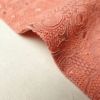 付け下げ 良品 スワトウ刺繍 縮緬 正絹 古典柄 袷仕立て ピンク_画像14